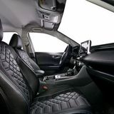 "КОБРА". Экокожа. Алькантара. Индивидуальный пошив для Audi A3 хэтчбек (2003-2013)