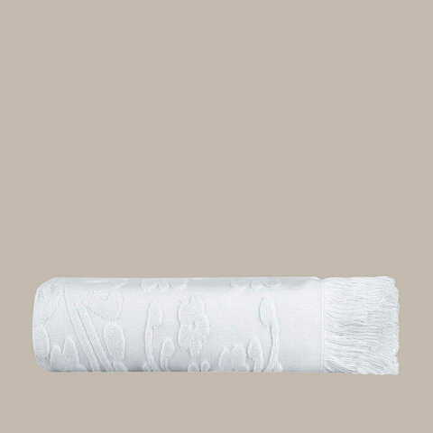 Полотенце 50х90 Arya home Isabel Soft белое