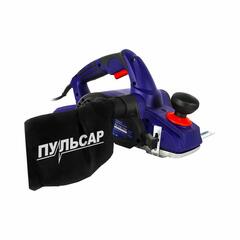 Рубанок сетевой ПУЛЬСАР РЭ 110-1300 (1300Вт, 110мм, 0-3 мм, 16000 об/мин, четверть 14 мм, +стол, 5 кг)