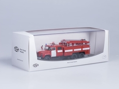 ZIL-133GYa AC-40 fire engine red with white stripes Start Scale Models (SSM) 1:43