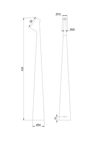 Настольная светодиодная лампа Arte Lamp FUSION A3283LT-2BR