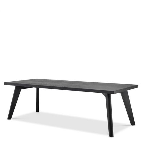 Обеденный стол Biot 240 x 100 cm black oak