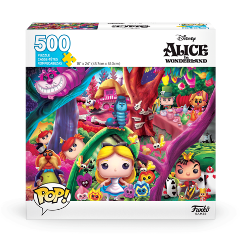 Funko Pop! Pop! Puzzles - Disney Alice in Wonderland