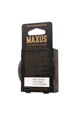 Ультратонкие презервативы MAXUS AIR Ultra Thin - 3 шт. - 