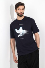 Фуфайка (футболка) мужская Герой-4 Виотекс ТЁМНО-СИНИЙ