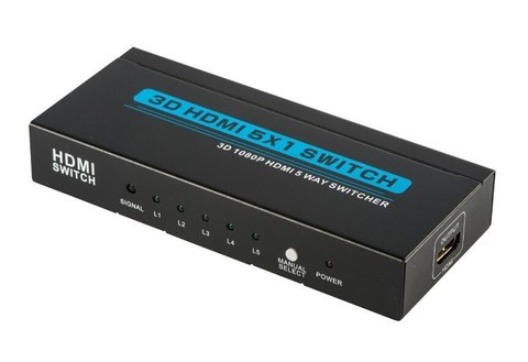 HDMI Switch 5x1 1080P (из 5-ти HDMI в 1 HDMI) + пульт
