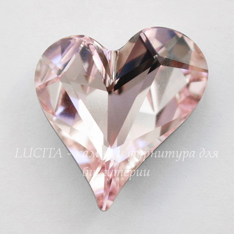 4809 Ювелирные стразы Сваровски Sweet Heart Rosaline (27х25 мм)