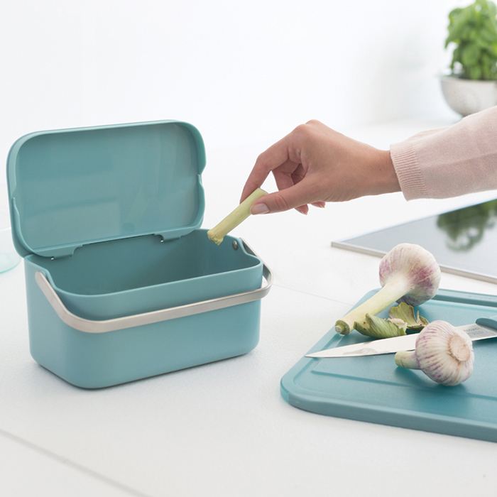 Контейнер для пищевых отходов, Мятный, арт. 117565 - фото 4