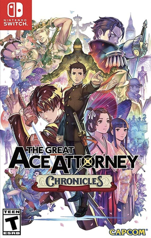 Игра The Great Ace Attorney Chronicles (Switch) (Б/У)