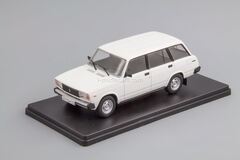 VAZ-21044 Zhiguli Lada 2104 white 1:24 Legendary Soviet cars Hachette #102