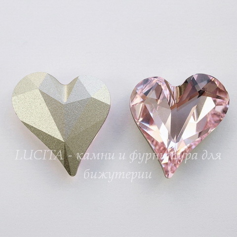 4809 Ювелирные стразы Сваровски Sweet Heart Rosaline (27х25 мм)