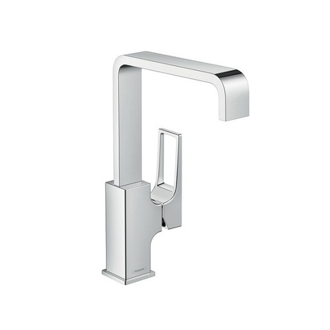 Смеситель для раковины с высоким изливом и с донным клапаном Hansgrohe Metropol 74511000