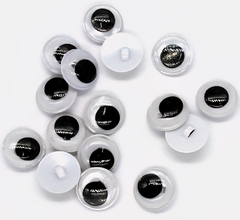 Глаза бегающие пришивные, d 12 мм