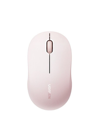 Мышь  UGREEN M331 (65625) Multi-mode Wireless Mouse BT&GHz, розовый