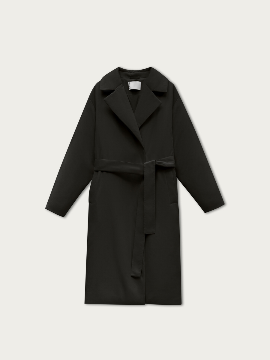 

Пальто Реймс утепленное, Черный