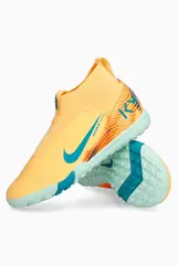 Сороконожки Nike Zoom Mercurial Superfly 10 Academy Mbappe TF Junior - оранжевый