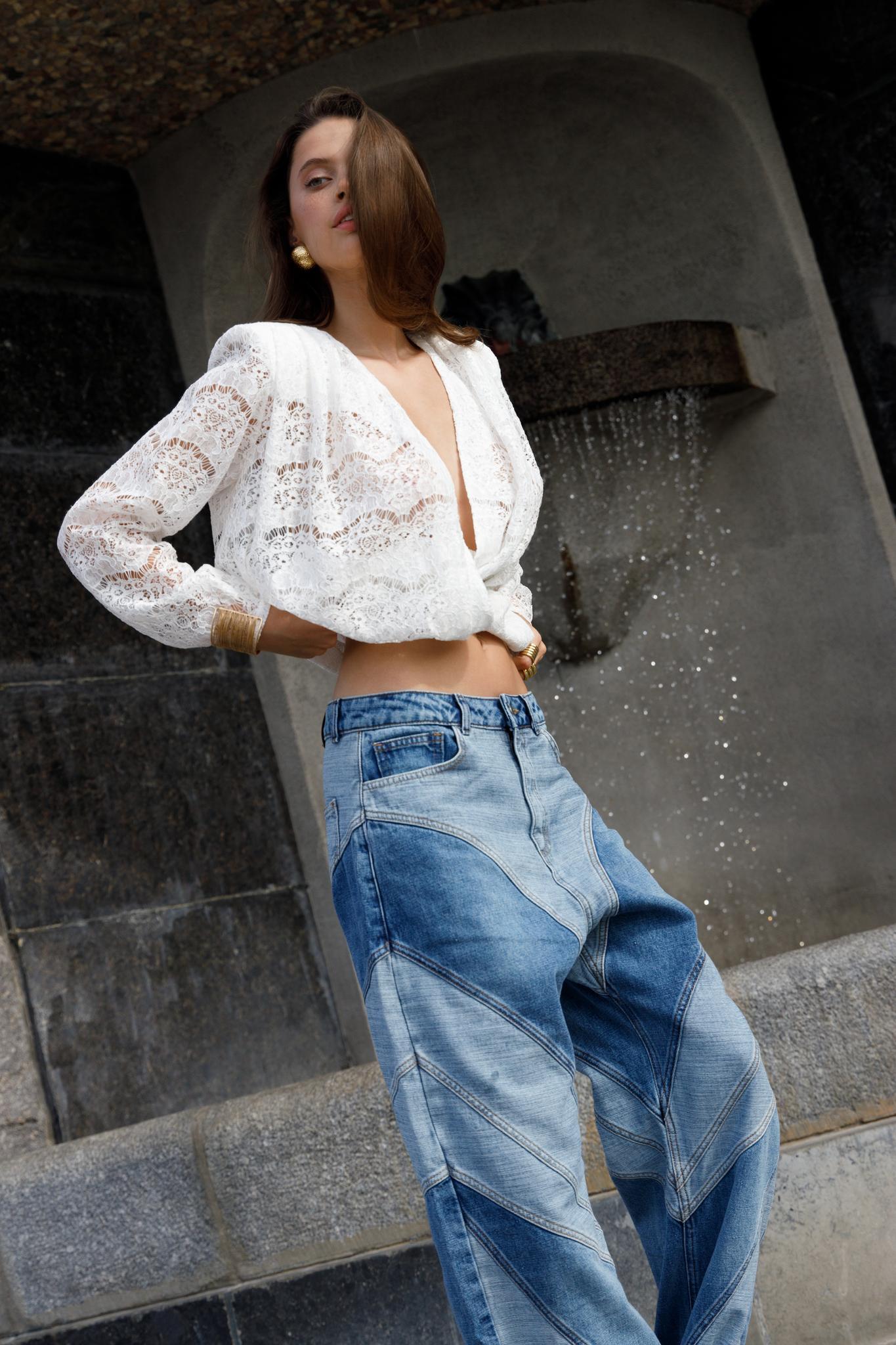 Джинсы JANE COLOR BLOCK