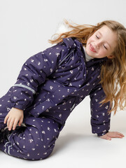 комбинезон  для девочки  ВК 60098/н/11 ГР