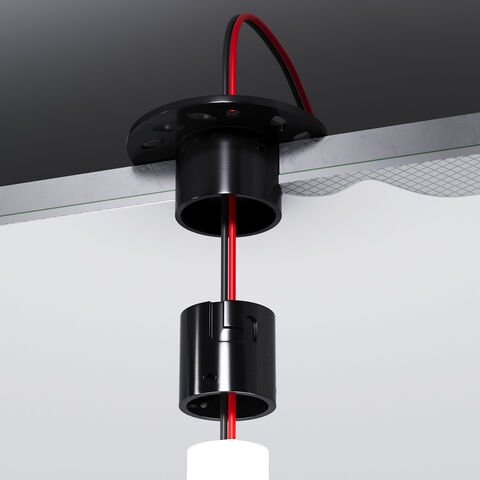 Встраиваемое крепление для круглого гибкого неона Elektrostandard Full light FL 2860 черный