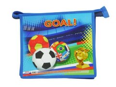 Папка для тетрадей А5 молния сверху, Футбольная победа пластик