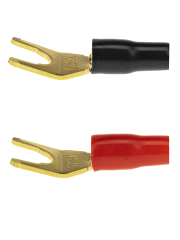 U-образная медная вилка, клемма для проводов динамика (2 комплекта 4 шт)