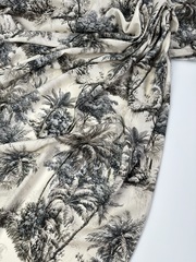 Вискоза штапель, а-ля де Жуи, серый