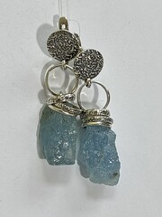 Кацина (серьги из серебра)