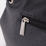 Сумка Саломея 505 канадский черный + тиснение