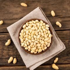 Арахис бланшированный сырой, 100 г