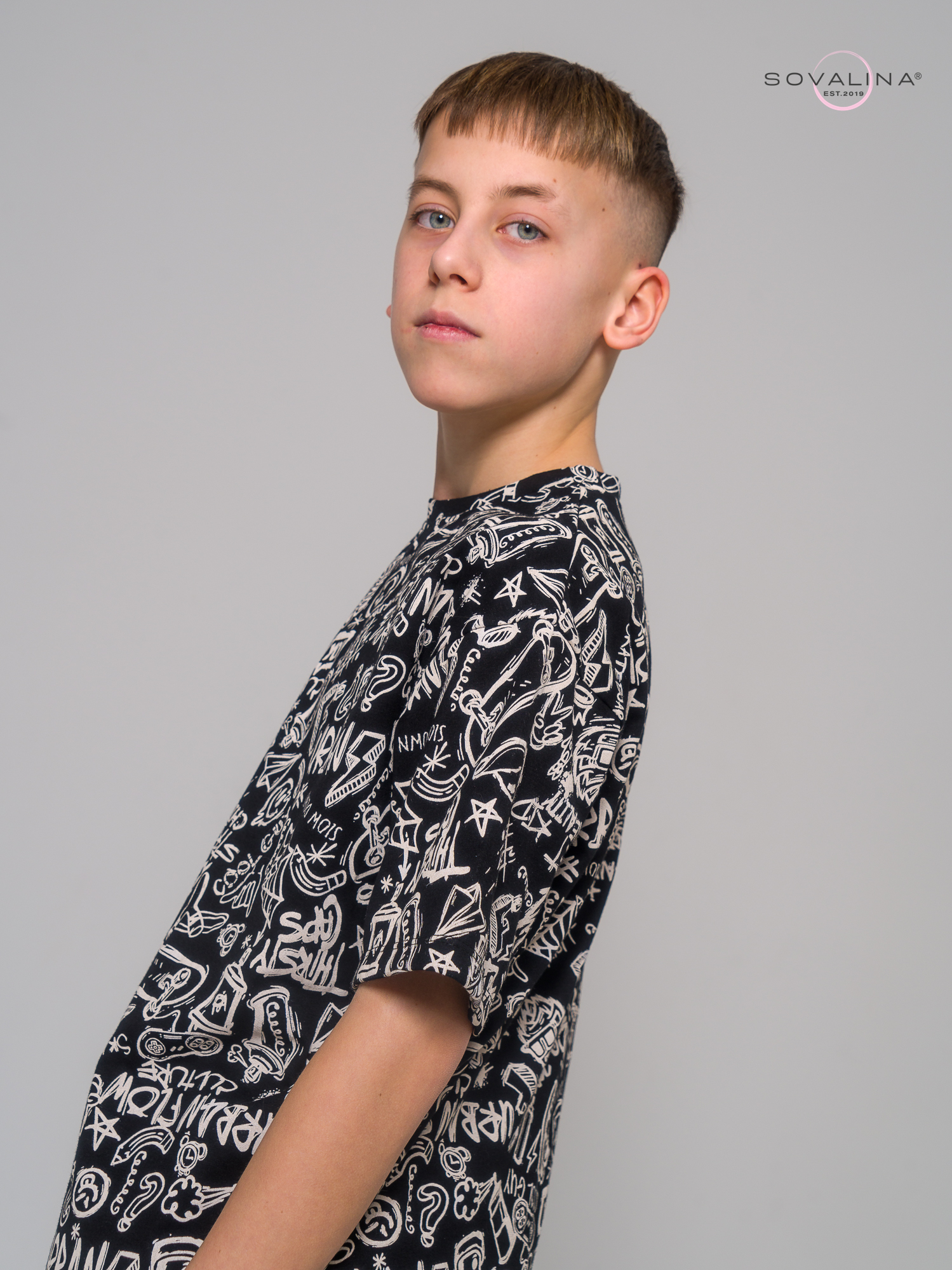 Костюм Daily men скейты-черный