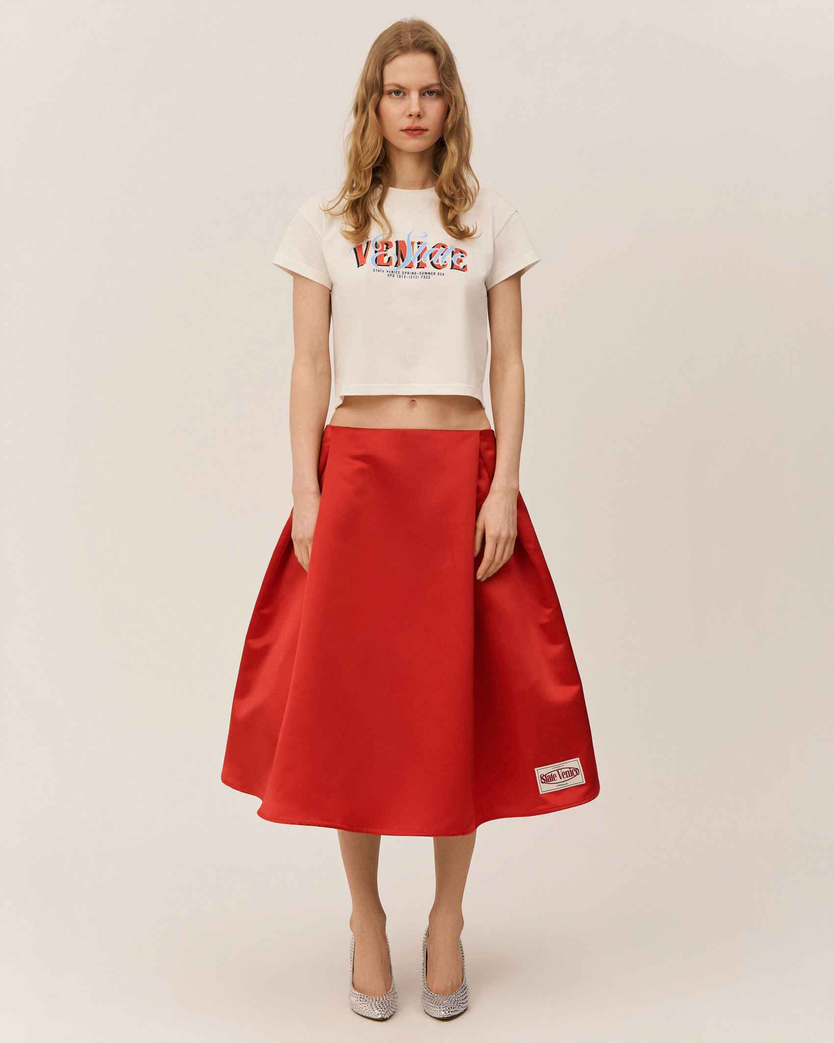 Пышная юбка А силуэта