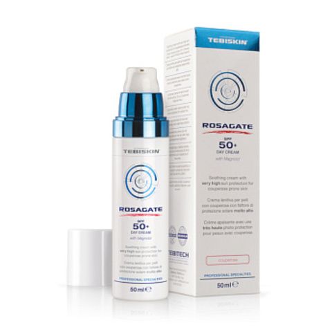 TEBISKIN СОЛНЦЕЗАЩИТНОЕ СРЕДСТВО ROSAGATE SPF 50 +, 50 МЛ | ROSAGATE Day Cream SPF 50 +