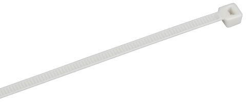 Хомут P6.6 самозатухающий белый 3,6х150мм 100шт/упак IEK