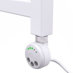 Полотенцесушитель электрический Lemark Melange - LM49607EW (П7 500x600), левый/правый, белый