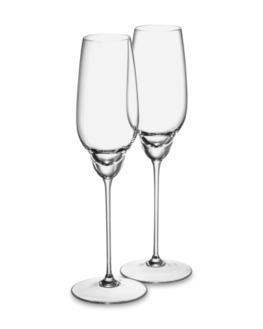 Набор фужеров для игристого вина 2шт 240мл Klimchi Тени