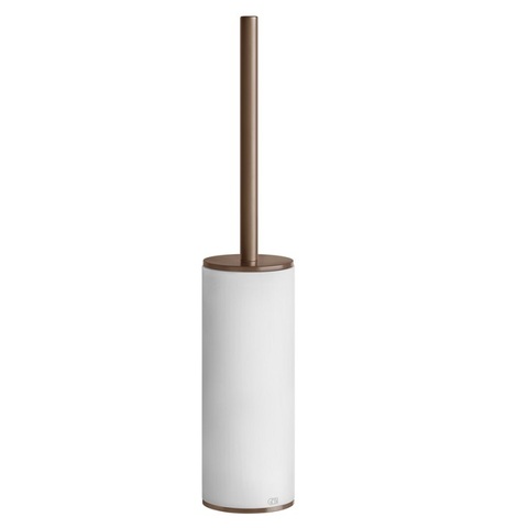 Gessi 316 ACCESSORIES Ёршик напольный, композит белый 54743-708, Copper Brushed PVD
