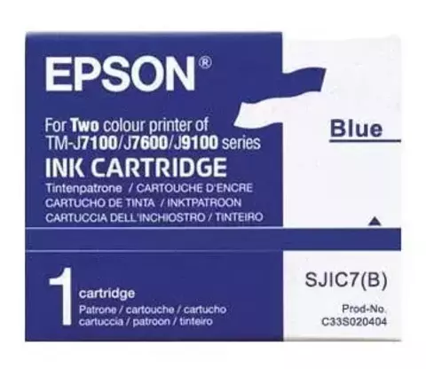 Картридж с синими чернилами SJIC7(B) для TM-J7100/7600