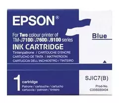 Картридж с синими чернилами SJIC7(B) для TM-J7100/7600