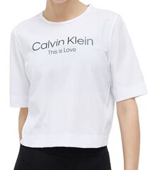 Женская теннисная футболка Calvin Klein WO SS T-shirt (Boxy) - bright white