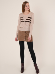 Юбка женская эко кожа