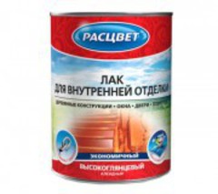 РАСЦВЕТ Лак для внутренней отделки гл. (1,9кг) 6418