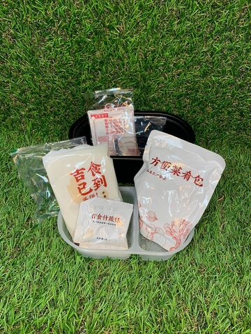 Саморазогревающийся рис со свининой и соевым соусом Honglu Хот Пот, 400 гр