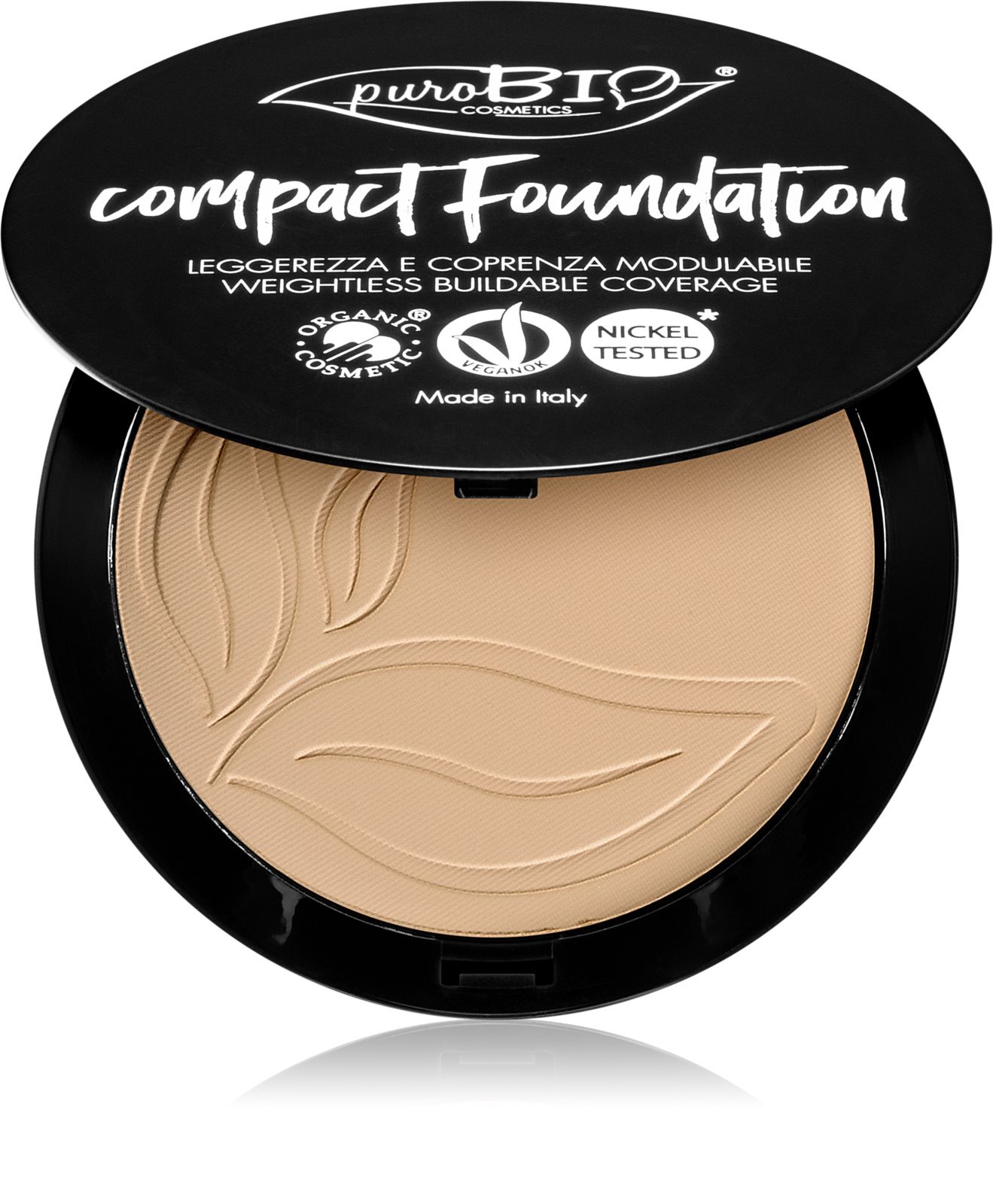 Purobio cosmetics отзывы. PUROBIO Cosmetics Compact Foundation. PUROBIO Cosmetics Compact Foundation 03. PUROBIO основа тональная компактная. Ultra Compact косметика.