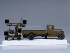 ZIS-12 ZT-5 with sound locator LOMO-AVM 1:43