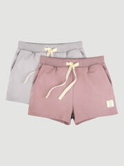 Шорты Mjölk Desert Rose/White Sand, сет 2 шт.