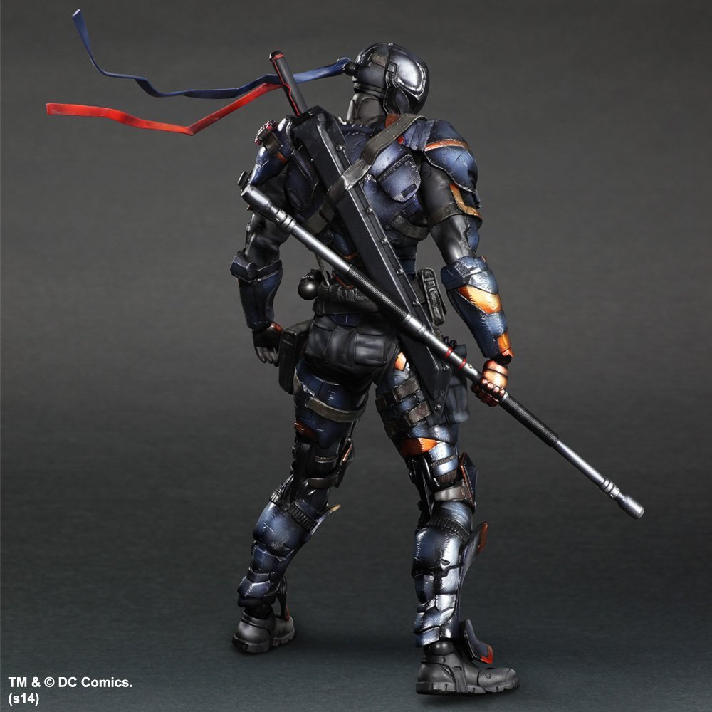 Фигурка Дезстроук из игры Бэтмен Летопись Аркхэма: купить фигурку Arkham  Origins Deathstroke Play Arts Kai в магазине ToysZone.ru