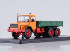 Magirus 290D26L flatbed truck orange-green 1:43 Start Scale Models (SSM)