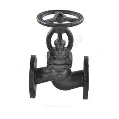 Клапан запорный чугун 15кч16нж Ду 32 Ру25 Тмакс=200 оС фл Китай