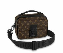 Сумка-мессенджер Louis Vuitton S-lock коричневый/черный