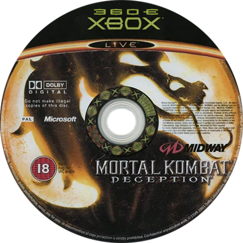 Mortal Kombat: Deception (XBOX360E) [Xbox 360]